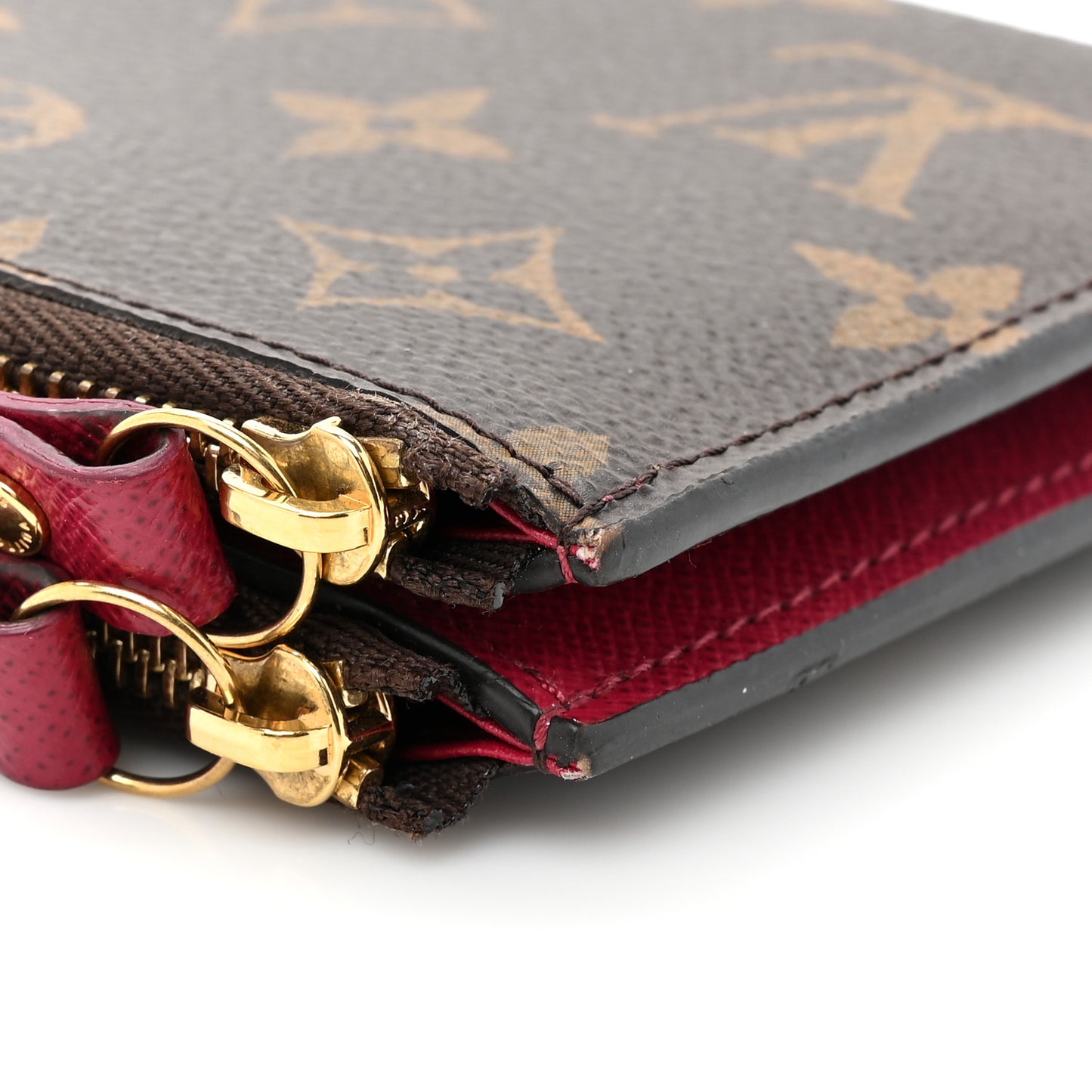 Monogram Adele Wallet Fuchsia