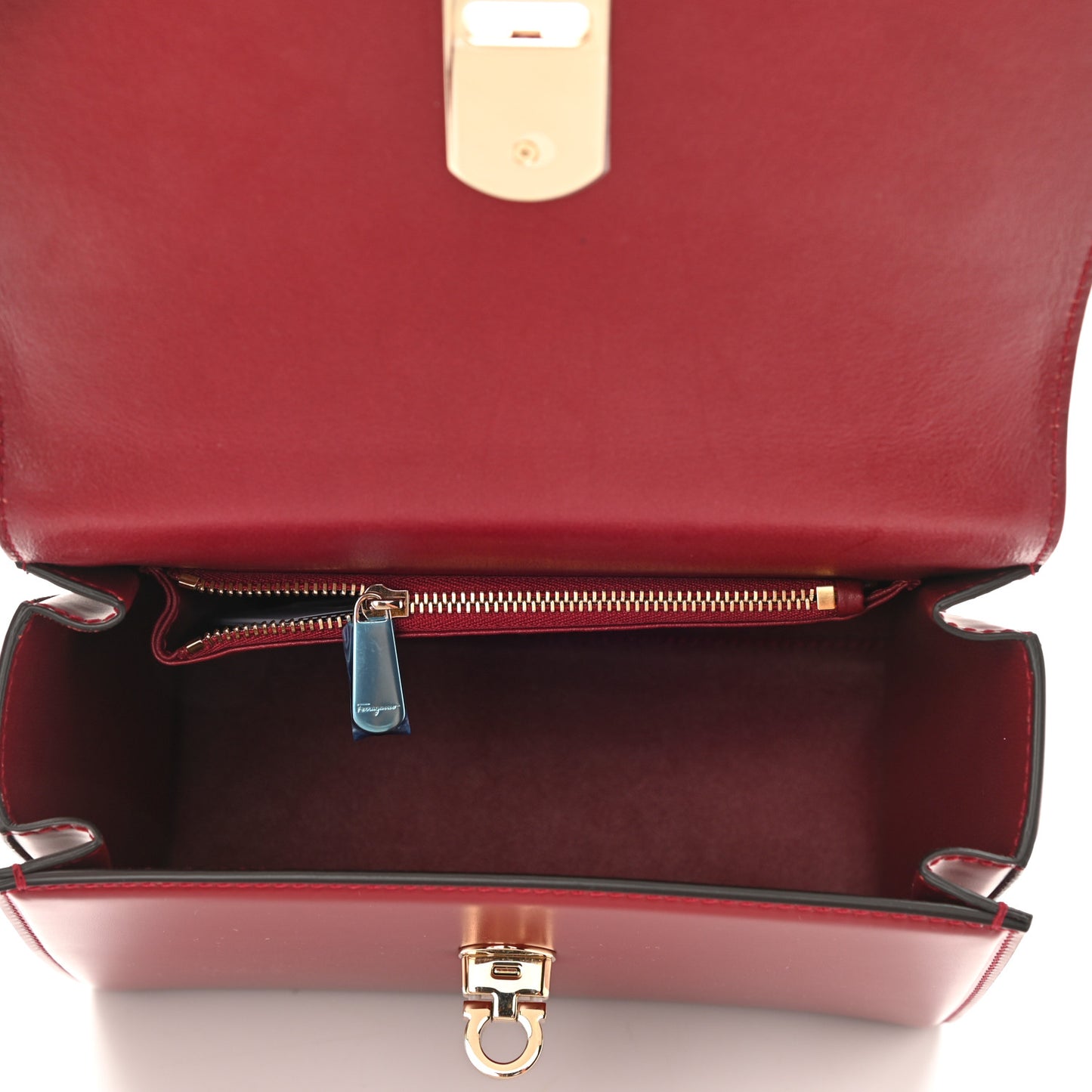 Smooth Calfskin Small Boxyz Red