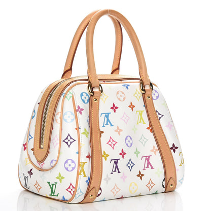Louis Vuitton Monogram Multicolor Priscilla White 3 of 7