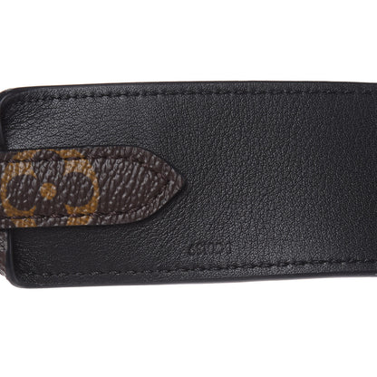 Louis Vuitton Monogram Bandouliere Shoulder Strap Black 3 of 5
