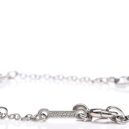 Tiffany Platinum Diamond .30ctw Elsa Peretti Diamonds by the Yard Station Bracelet 6 of 7