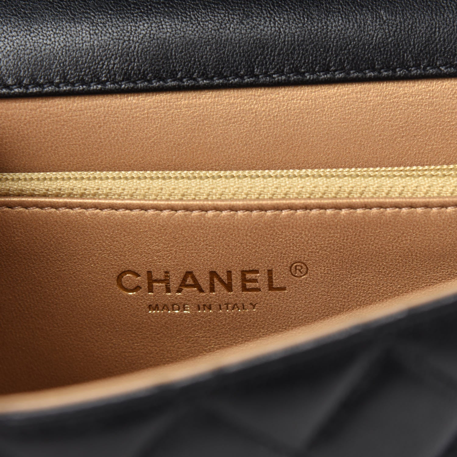Chanel Lambskin Quilted Small Chic Pearls Flap Black 8 of 11