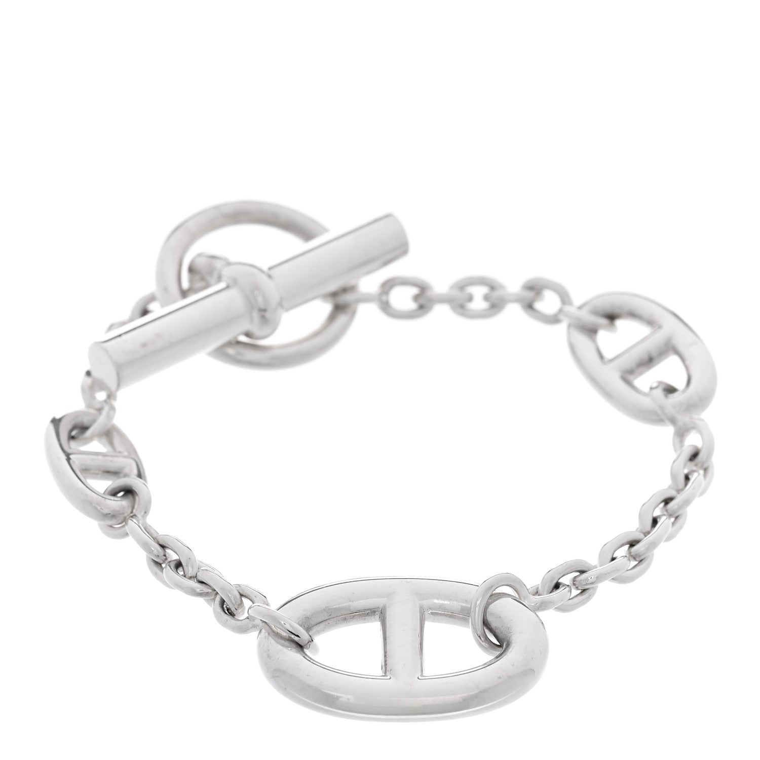 Hermes Sterling Silver Farandole Bracelet SH 1 of 4