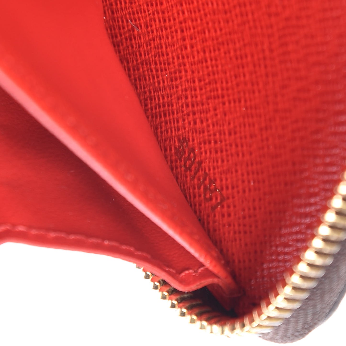 Monogram Zippy Wallet Coquelicot