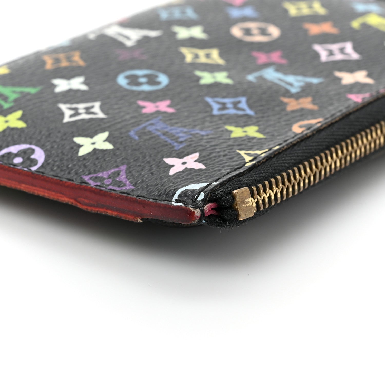 Louis Vuitton Monogram Multicolor Key Pouch Black Grenade 11 of 11