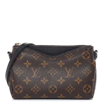 Louis Vuitton Monogram Pallas Crossbody Black 1 of 15