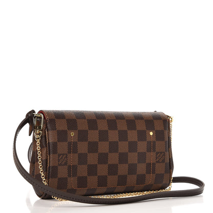 Louis Vuitton Damier Ebene Favorite PM 3 of 9