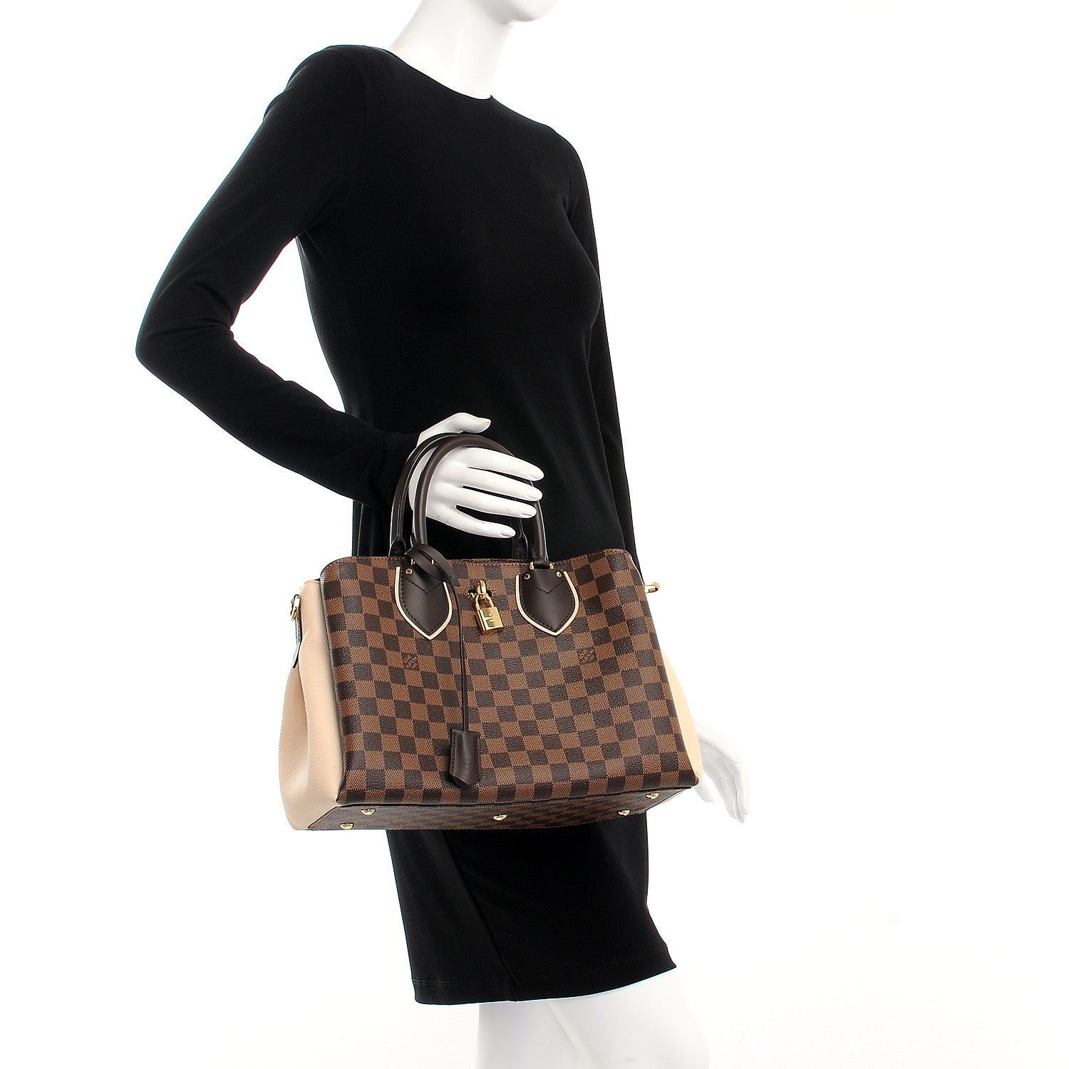 Louis Vuitton Cuir Taurillon Damier Ebene Normandy Ebene 3 of 10