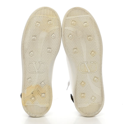 Valentino Garavani Calfskin Womens Backnet Sneakers 40 Black 5 of 10