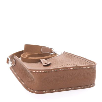 Hermes Taurillon Clemence Evelyne TPM Gold 4 of 11