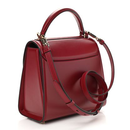 Salvatore Ferragamo Smooth Calfskin Small Boxyz Red 3 of 8