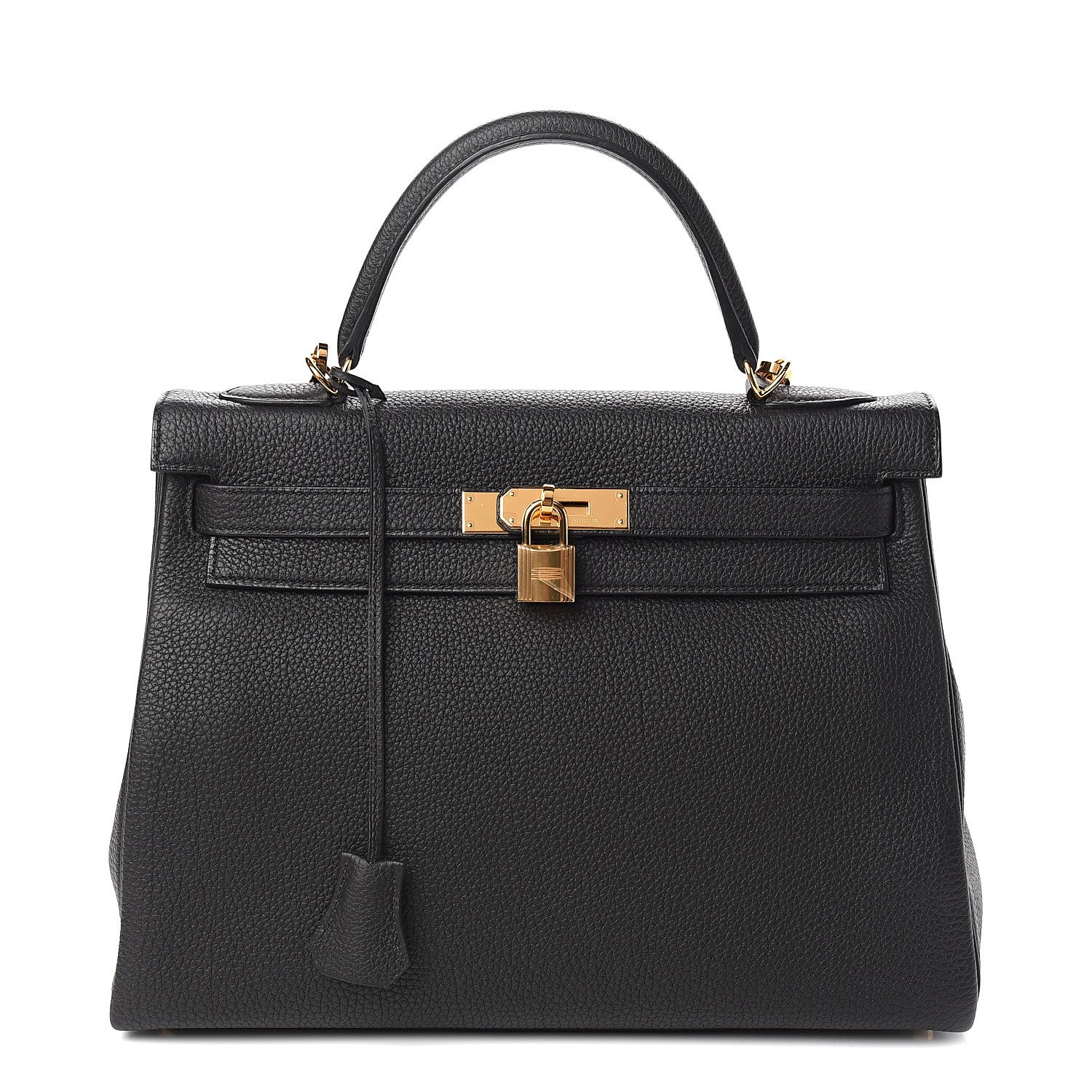 Hermes Togo Kelly Retourne 32 Black 1 of 10