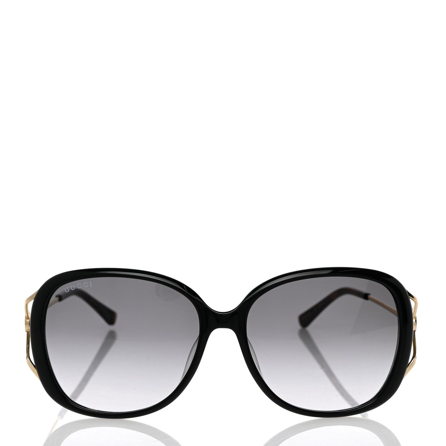 Acetate Metal Oversized Sunglasses GG0649SK Black