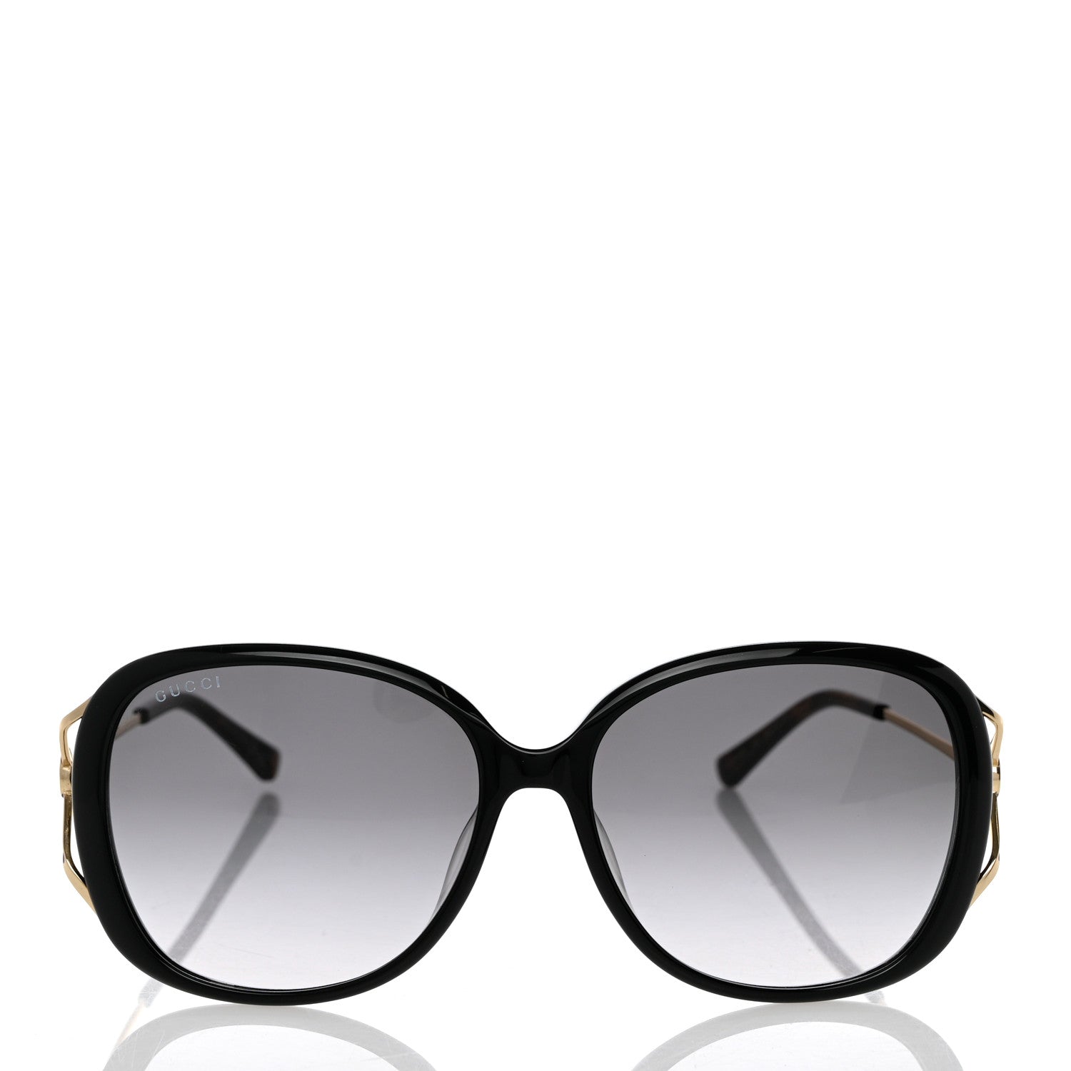 Gucci Acetate Metal Oversized Sunglasses GG0649SK Black 2 of 8