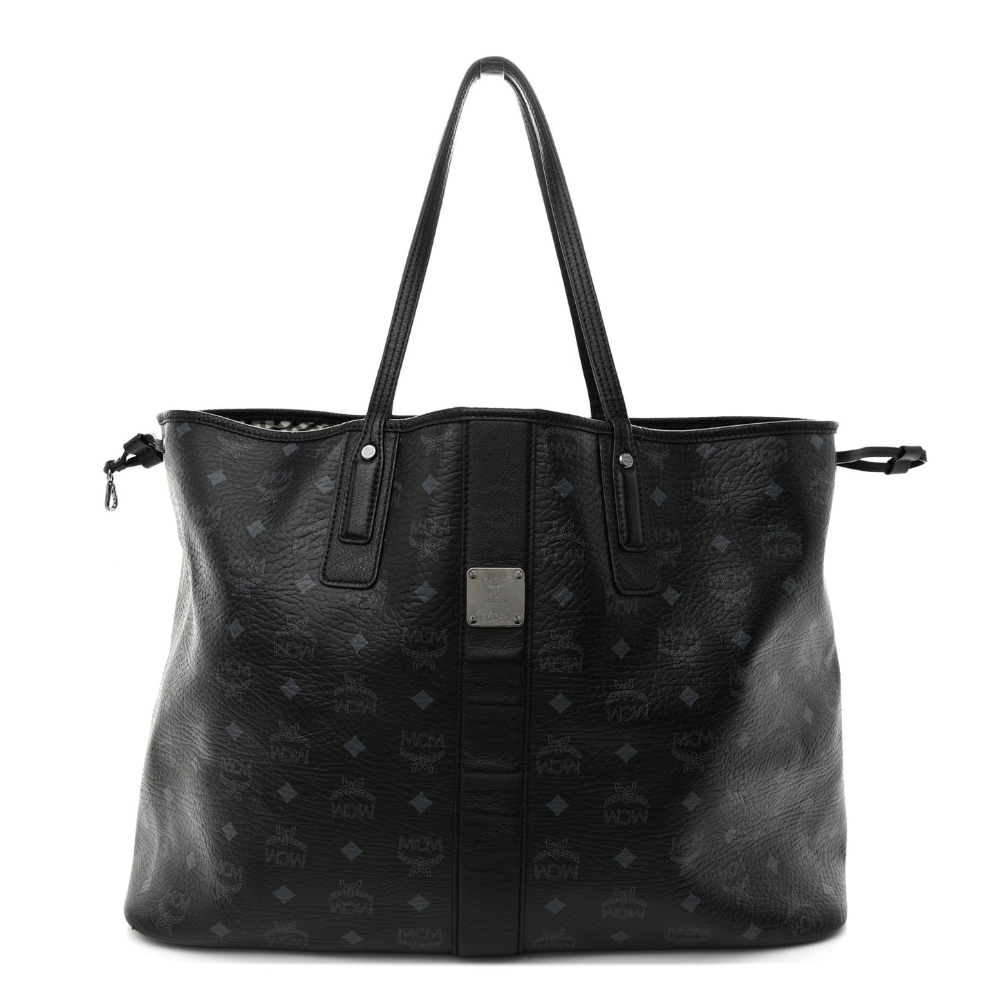 Visetos Large Liz Reversible Shopper Tote Black