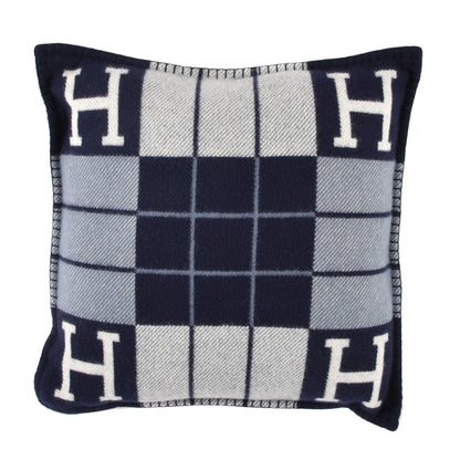 Hermes Wool Cashmere Avalon III Pillow PM Ecru Caban 1 of 3