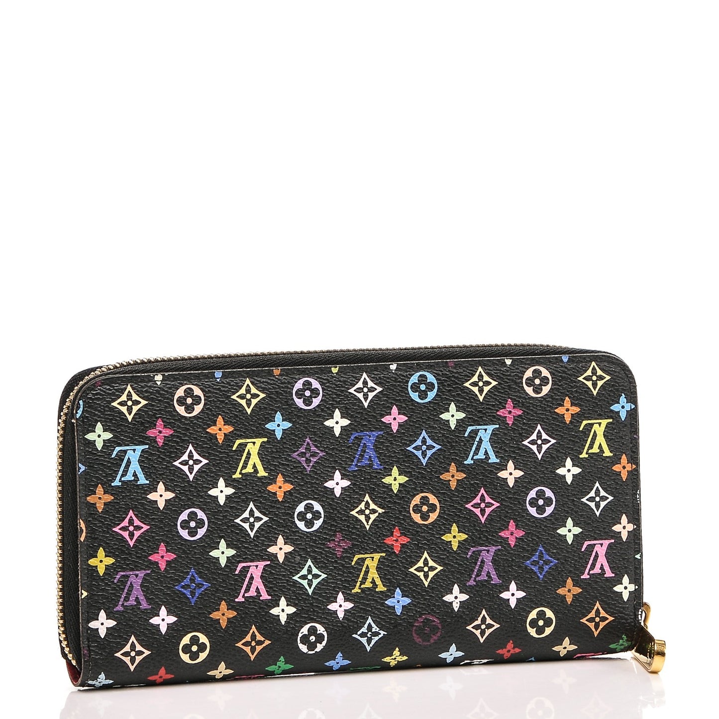 Monogram Multicolor Zippy Wallet Black Grenade