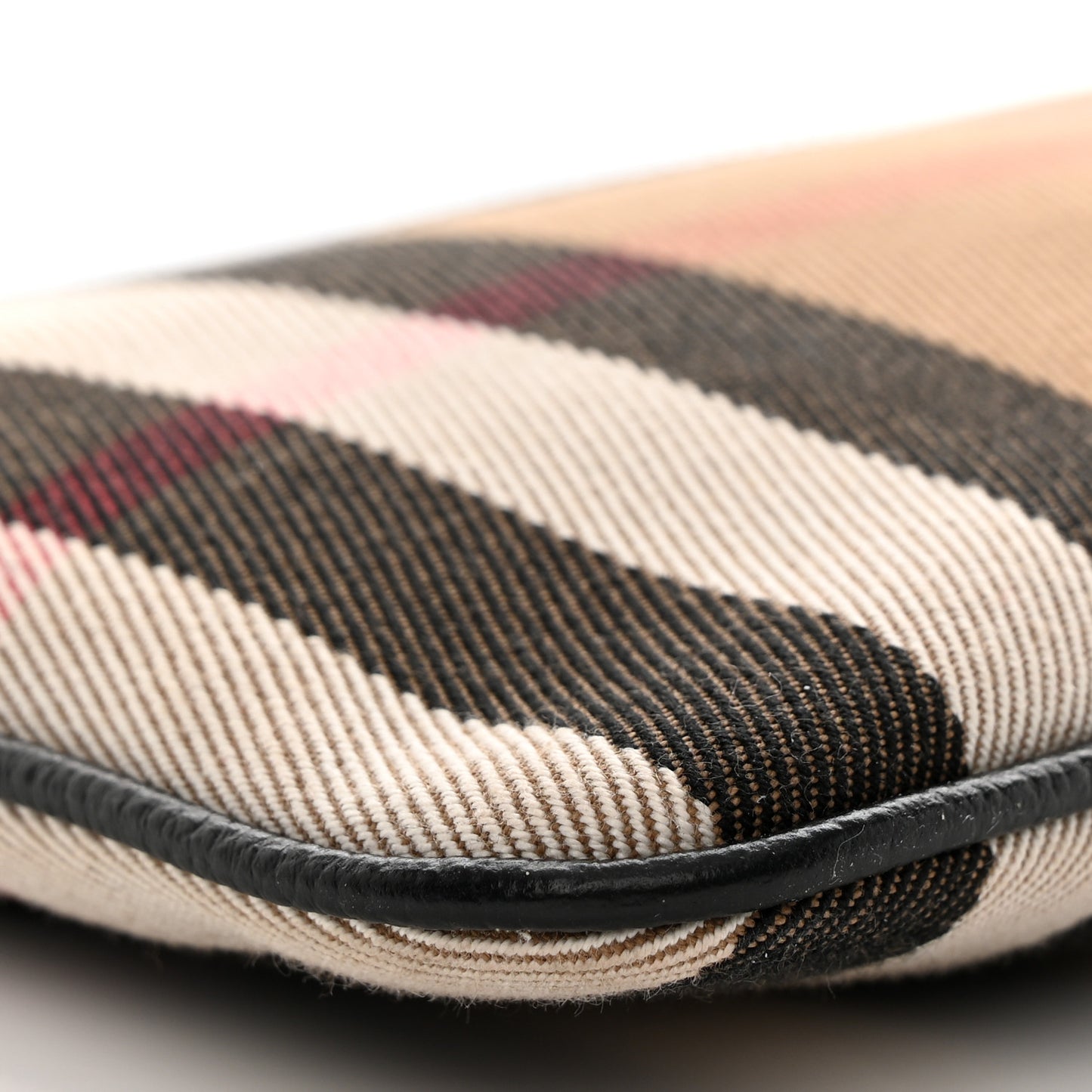 House Check Derby Peyton Crossbody Clutch Bag Black