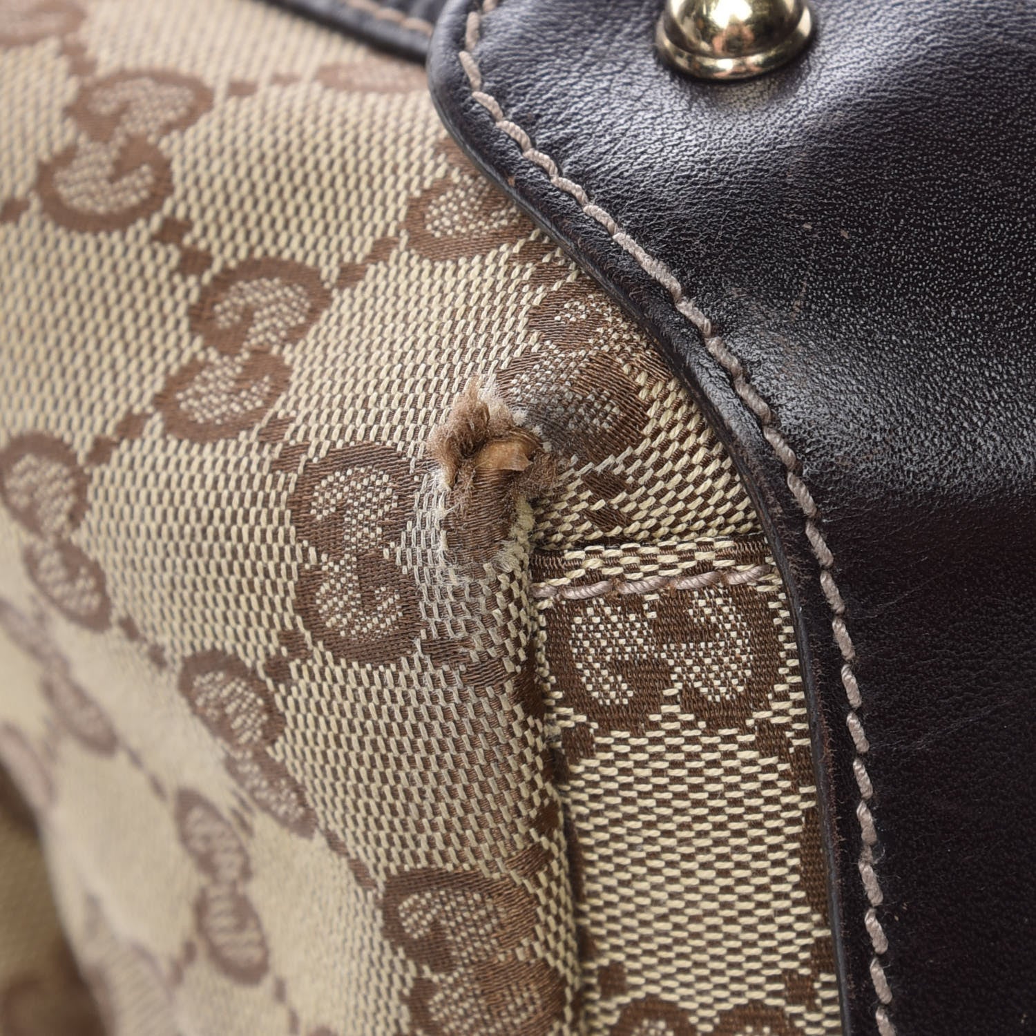 Gucci Monogram Medium Pelham Shoulder Bag Dark Brown 12 of 20