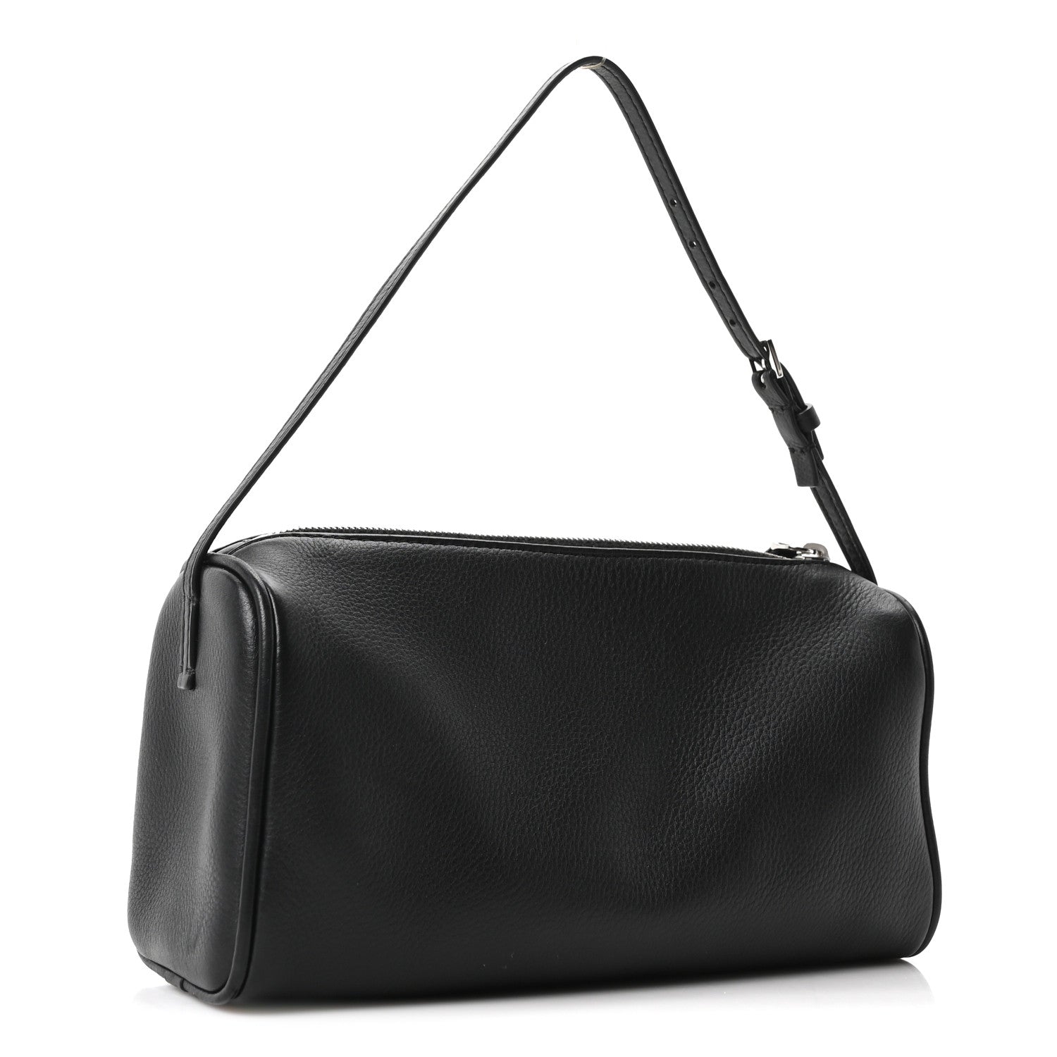 The Row Grained Calfskin 90's Bag Black 3 of 9