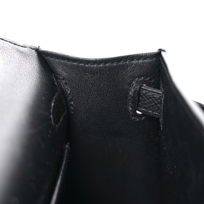 Hermes Epsom Mini Kelly Sellier 20 Black 11 of 12