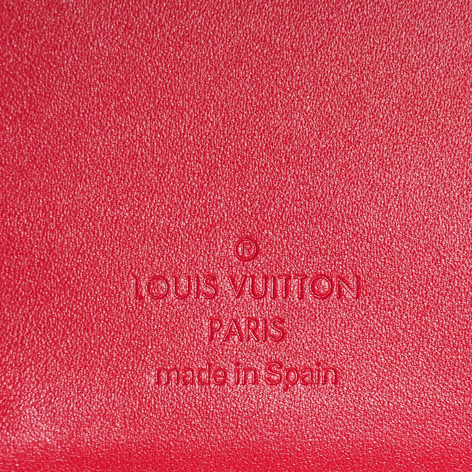Louis Vuitton Vernis Small Ring Agenda Cover Pomme D'Amour 6 of 7