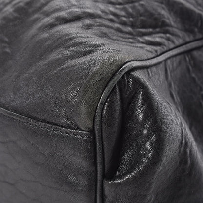 Fendi Crinkled Lambskin Mia Degrade Shopper Black 11 of 17