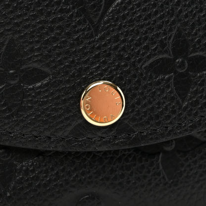 Louis Vuitton Empreinte Rosalie Coin Purse Black 7 of 7