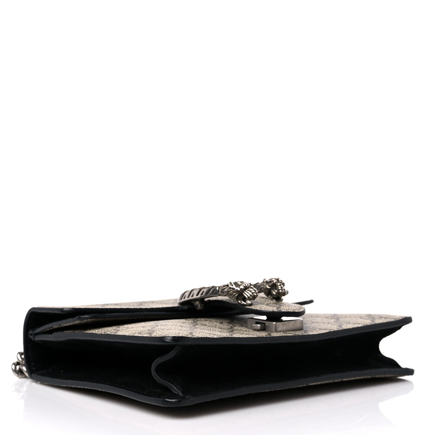 GG Supreme Monogram Mini Dionysus Shoulder Bag Black