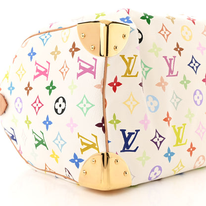 Louis Vuitton Monogram Multicolor Speedy 30 White 8 of 11