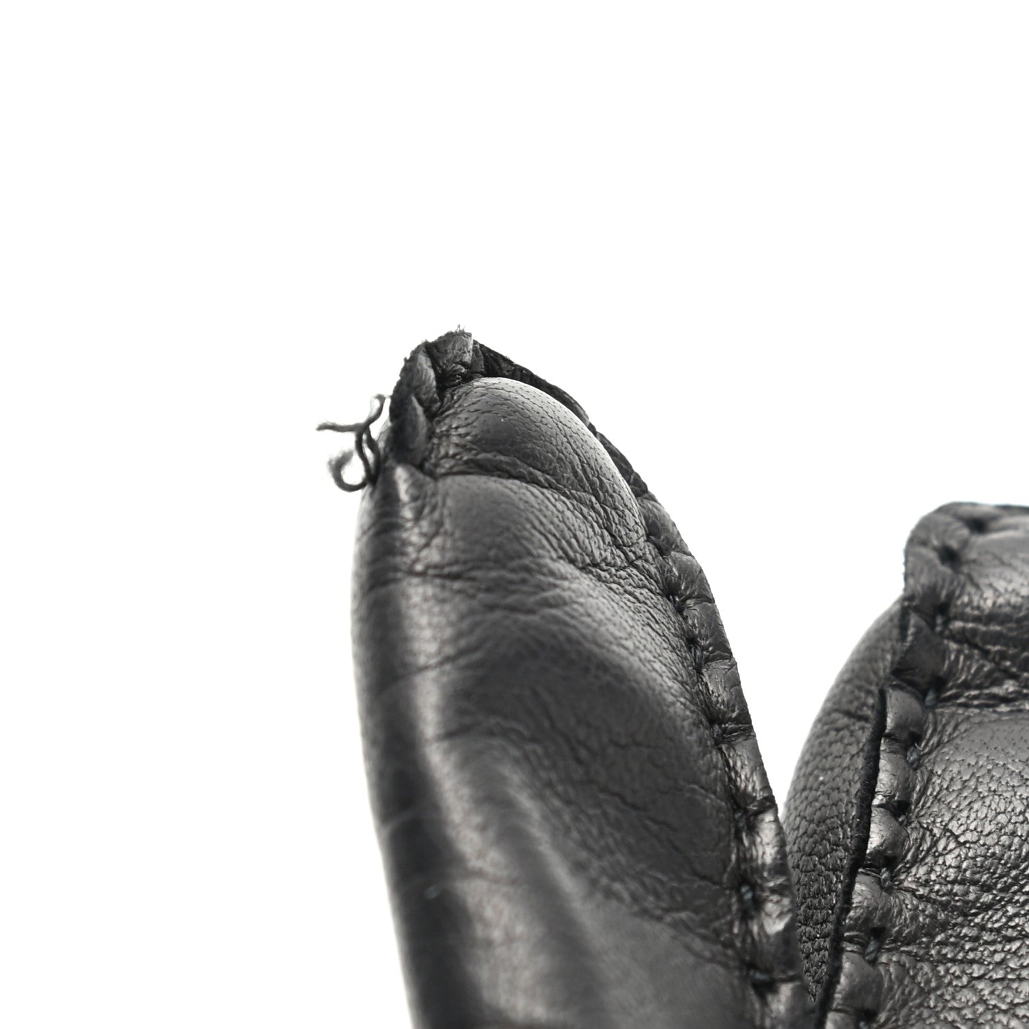 Gucci Lambskin GG Gloves 8 L Black 3 of 10