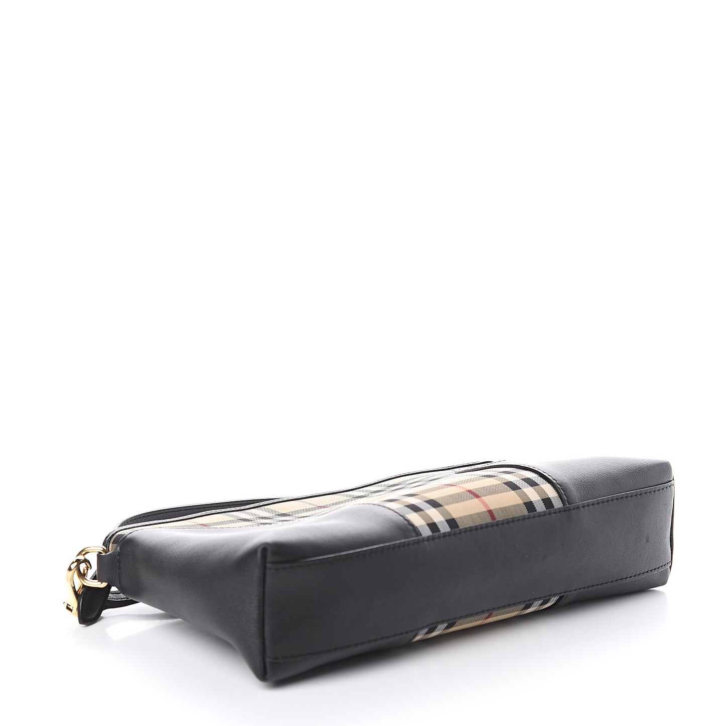 Horseferry Check Small Chichester Crossbody Clutch Bag Black