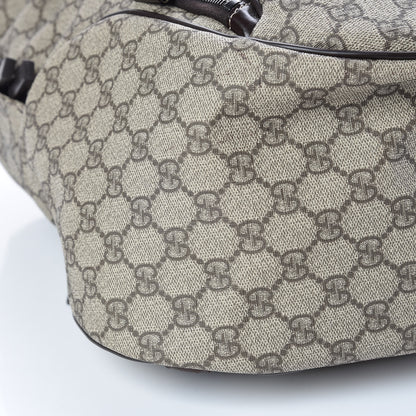 Gucci GG Plus Monogram Interlocking G Medium Backpack Dark Brown 5 of 10