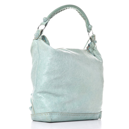 Balenciaga Agneau Giant Brogues Hardware Day Hobo Maldives 3 of 15