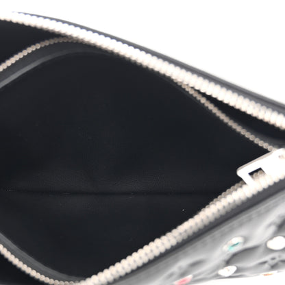 Louis Vuitton Lambskin Monogram Crystal Embossed Embellished Coussin BB Black 6 of 11