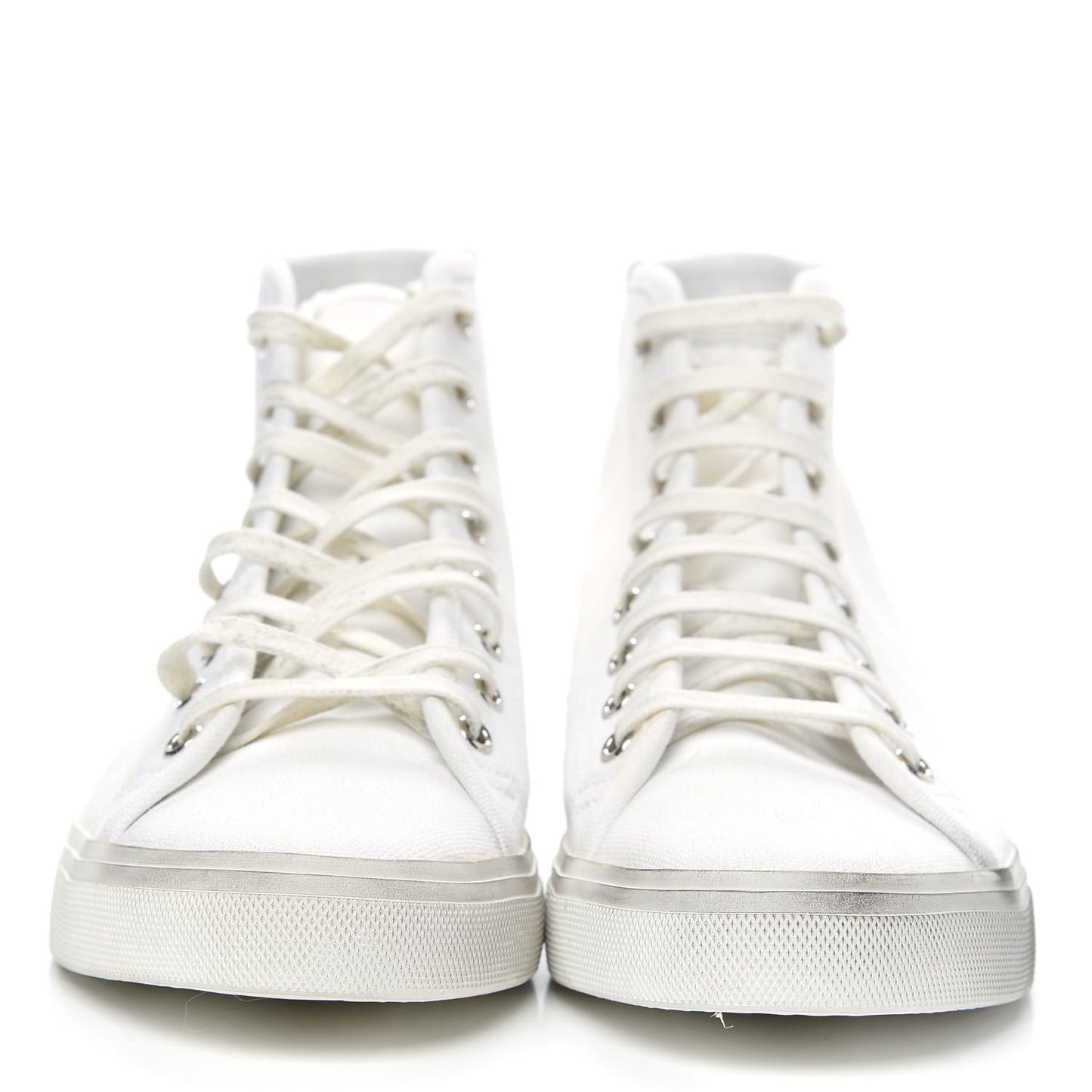 Canvas Womens Malibu High Top Sneakers Optic 39.5 White