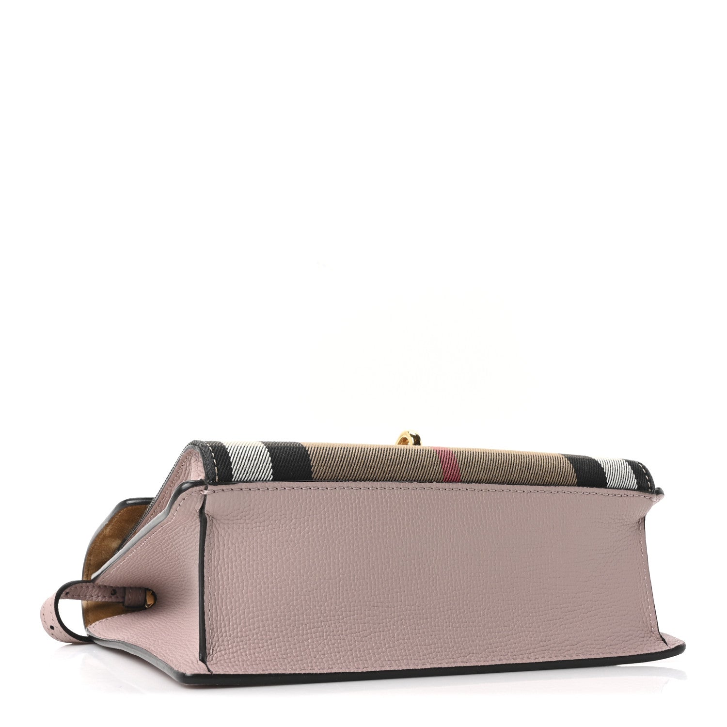 Burberry Derby Calfskin House Check Small Macken Crossbody Bag Pale Orchid 4 of 10