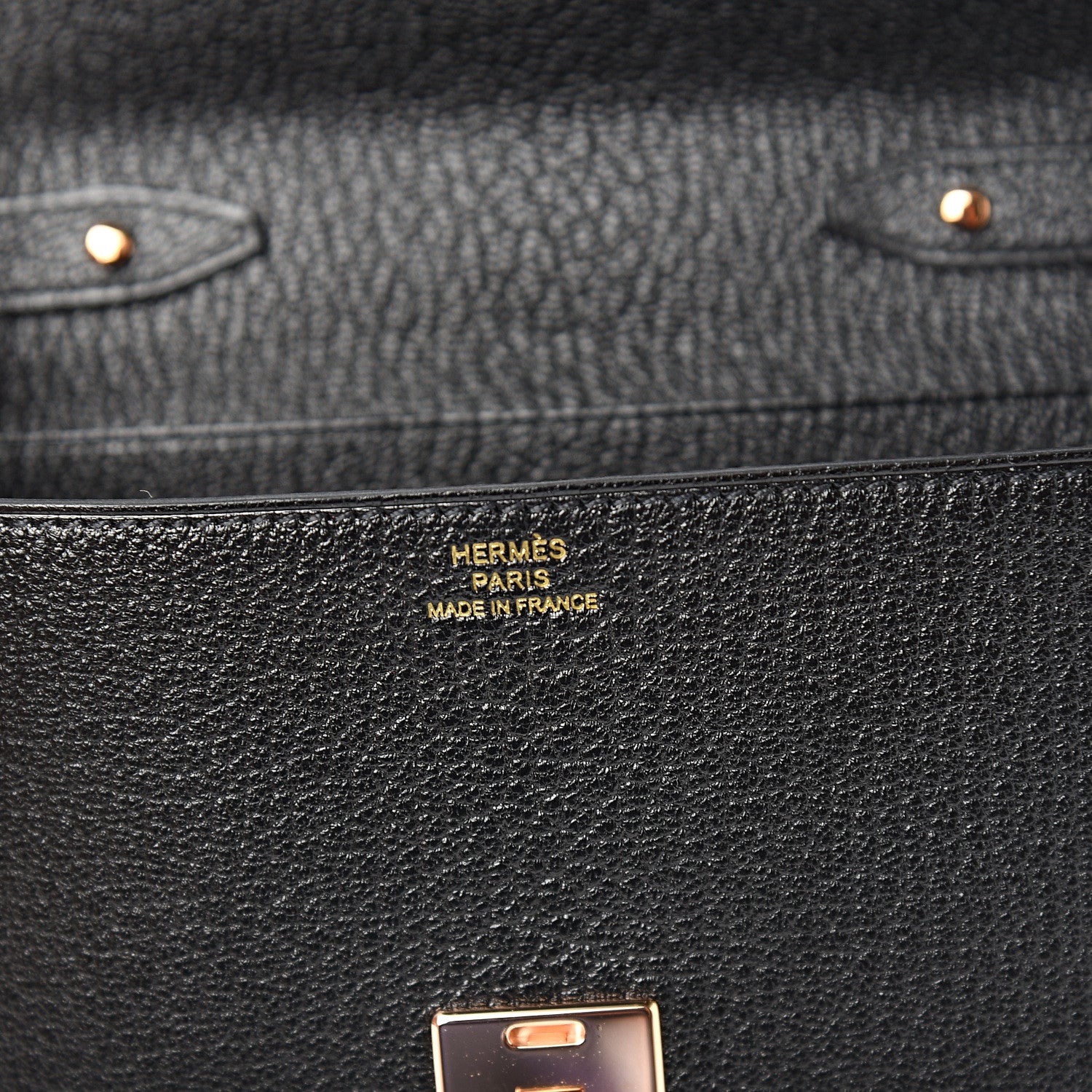 Hermes Chevre Mysore Clic 16 Wallet Black 5 of 9