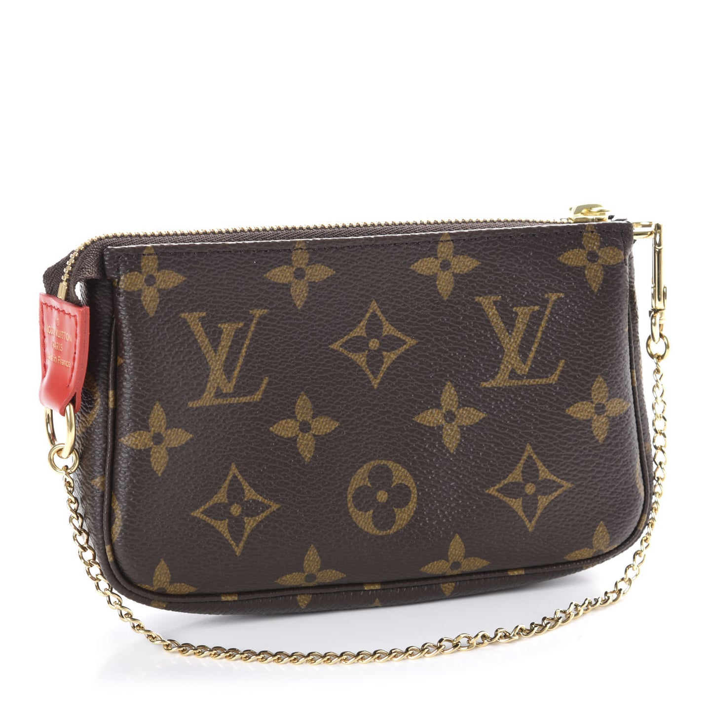 Monogram 2020 Christmas Animation Bumper Cars Mini Pochette Accessories Coquelicot