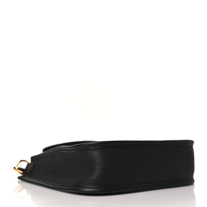 Hermes Taurillon Clemence Evelyne TPM Black 3 of 9