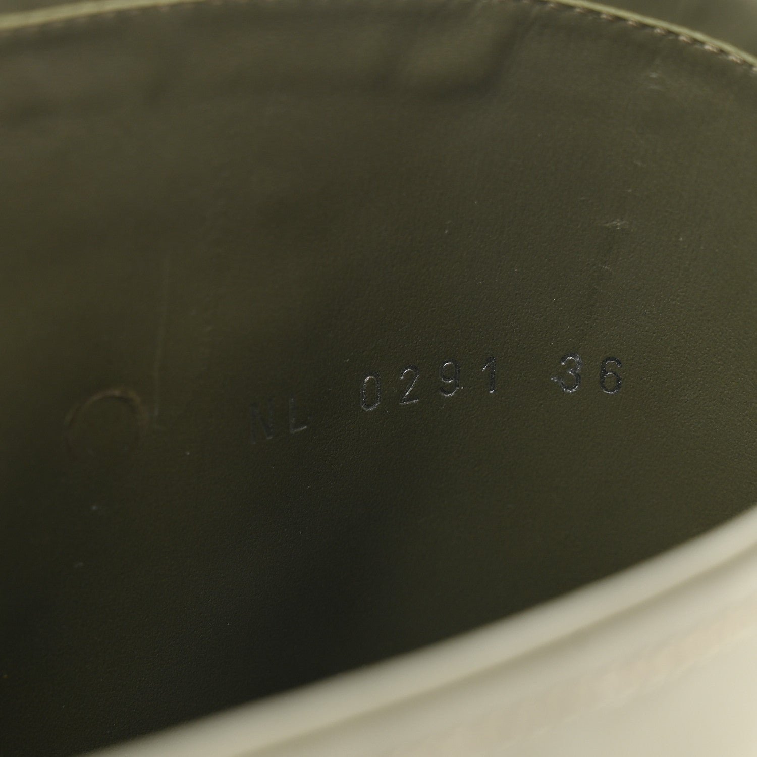 Louis Vuitton Rubber Calfskin Territory Flat High Boots 36 Khaki 8 of 10