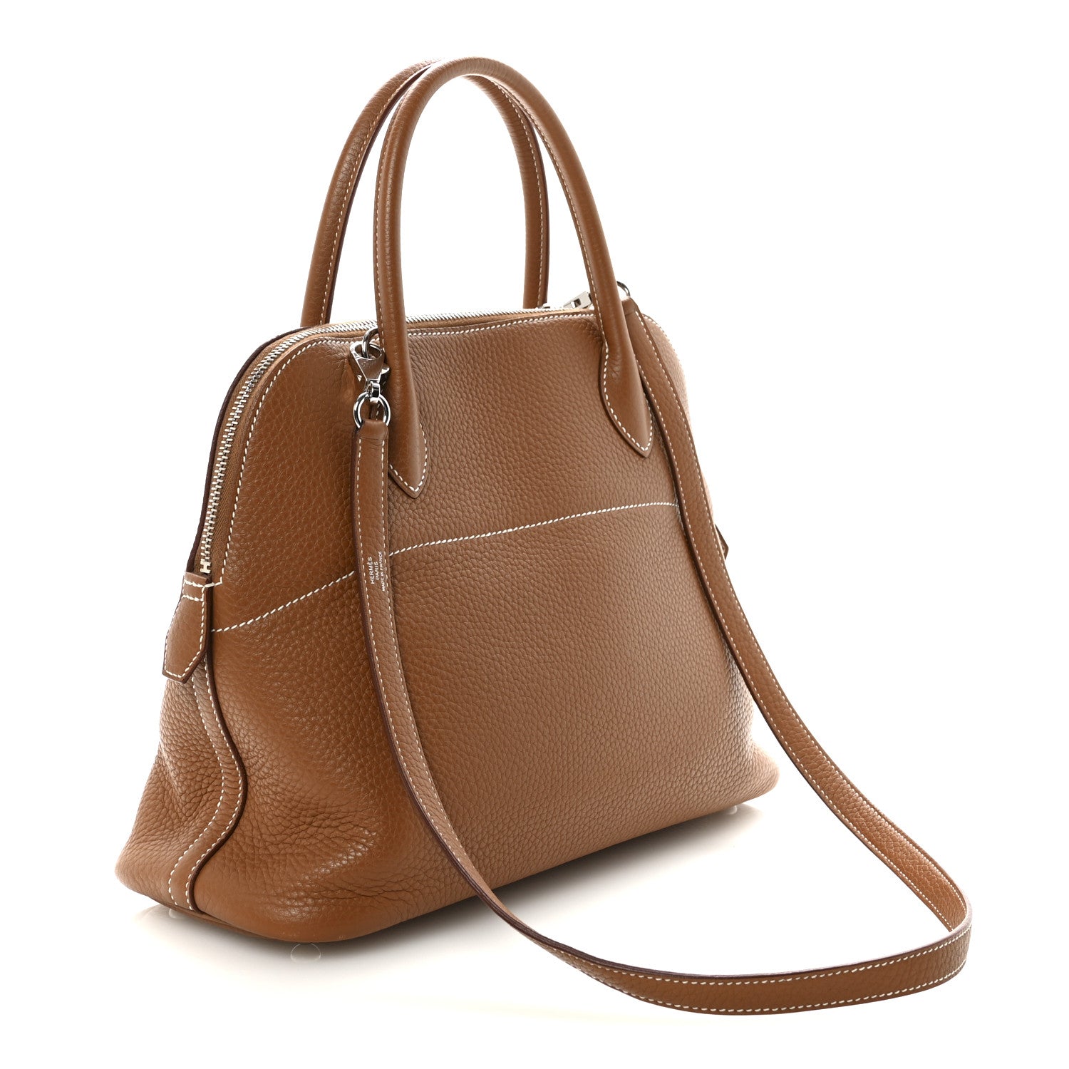 Hermes Taurillon Clemence Bolide 31 Gold 3 of 9
