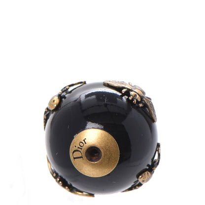 Christian Dior Mise En Dior Tribal Bee Earrings Black 5 of 6