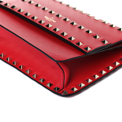Valentino Garavani Vitello Rockstud Side Slip Crossbody Rouge Pur 11 of 20