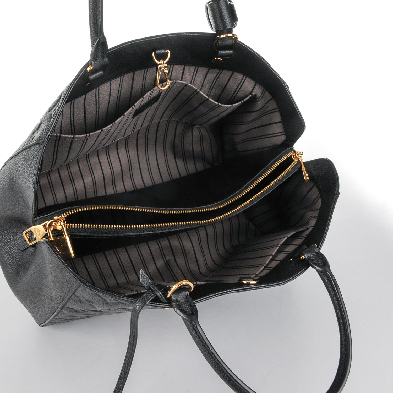 Louis Vuitton Empreinte Montaigne GM Black 5 of 7