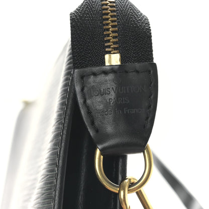 Louis Vuitton Epi Pochette Accessories 24 Black 6 of 8