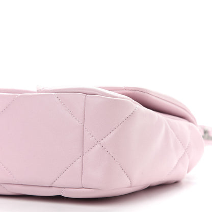 Chanel Lambskin Quilted Medium Chanel 19 Flap Light Pink 9 of 9