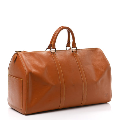 Louis Vuitton Epi Keepall 50 Cipango 3 of 20