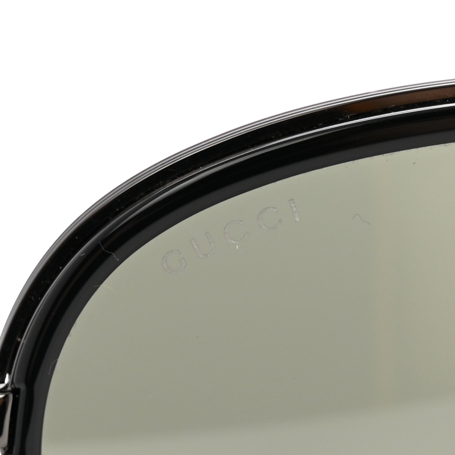 Gucci Metal Aviator Sunglasses GG1097S Grey Black 8 of 9