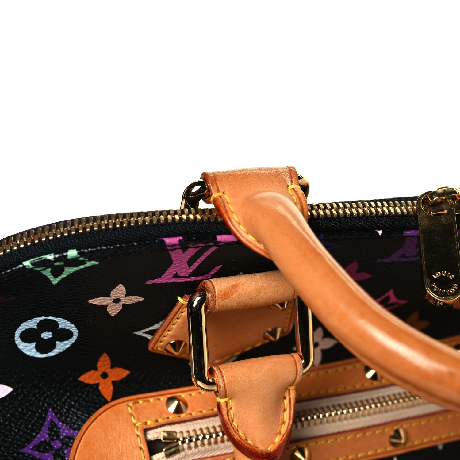 Louis Vuitton Monogram Multicolor Alma Black 16 of 19